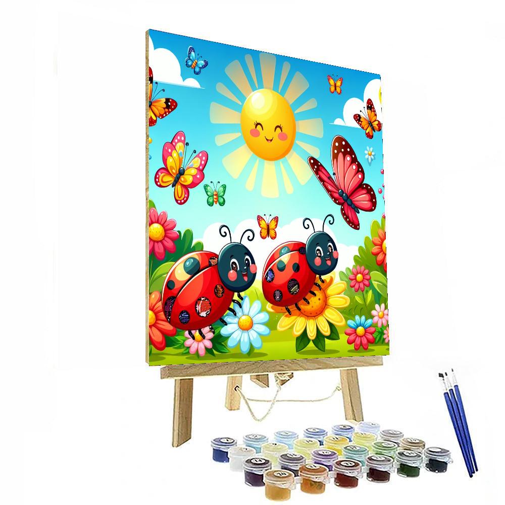 Sunny Garden Helpers Numbered Painting Kits