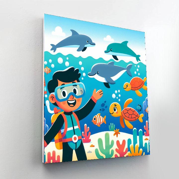 Oceanic Explorer Adventure Numbered Painting Kits