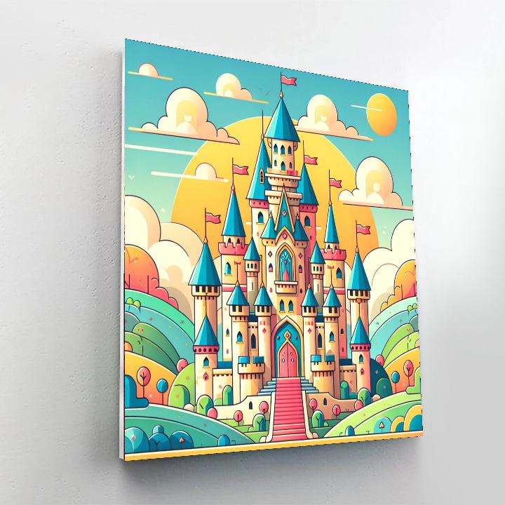Enchanted Castle Tour Numbered Painting Kits