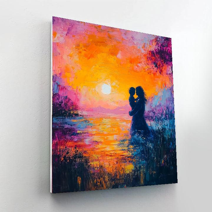 Sunset Embrace Paint By Numbers