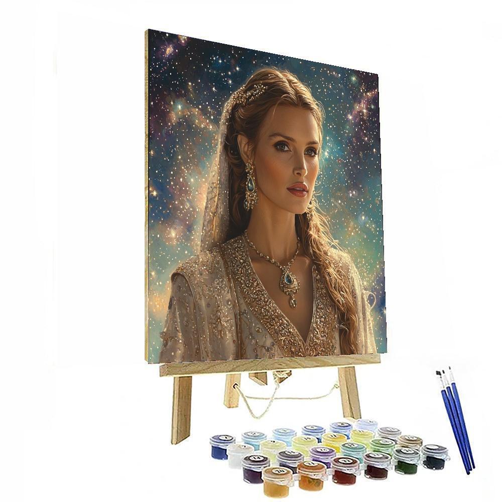 Natalie Portman: The Elegant Force Of Padmé Amidala Numbered Painting Kits