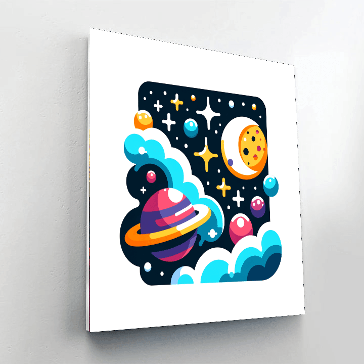 Galaxy Adventures Paint By Color
