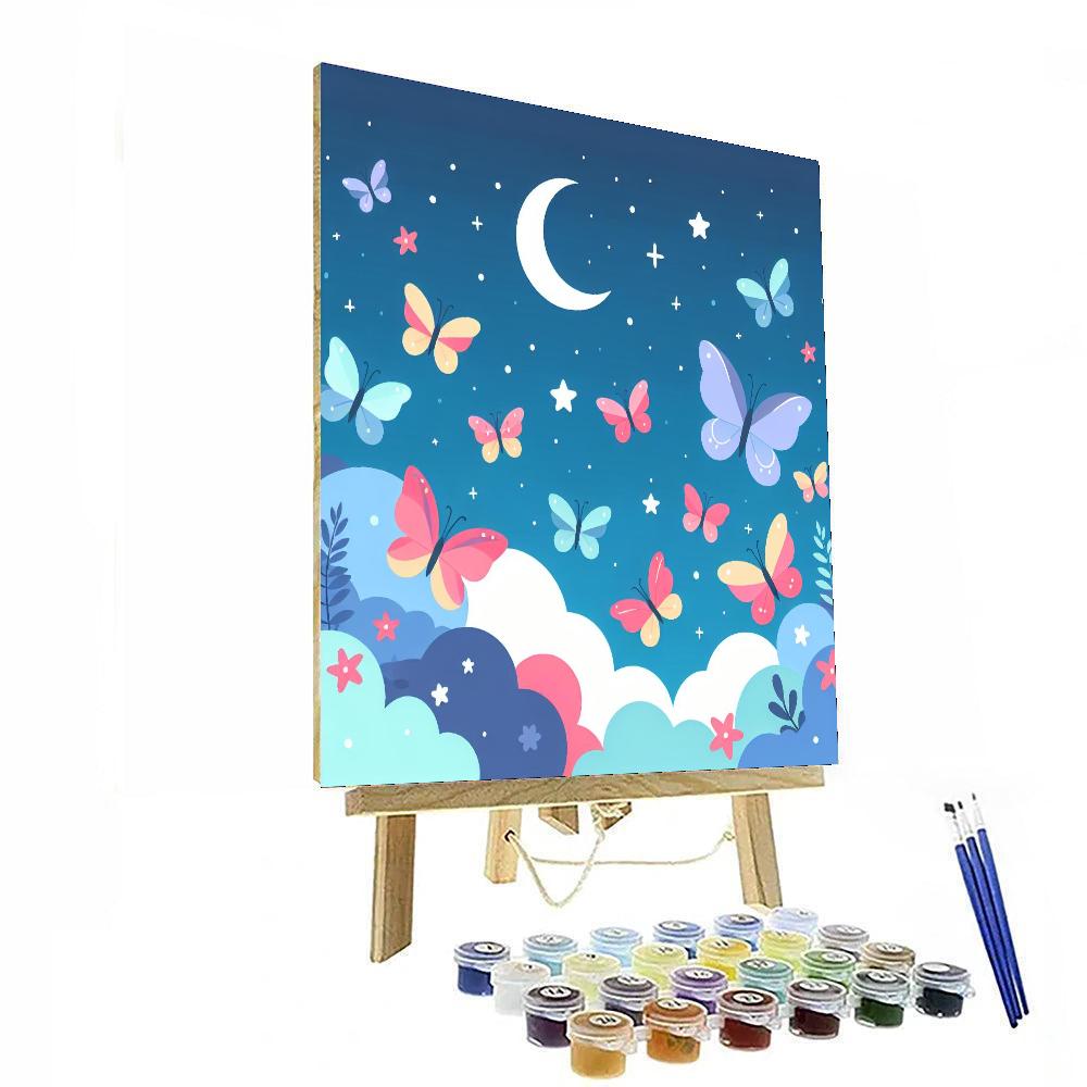 Butterfly Dreams Paint By Numbers Art