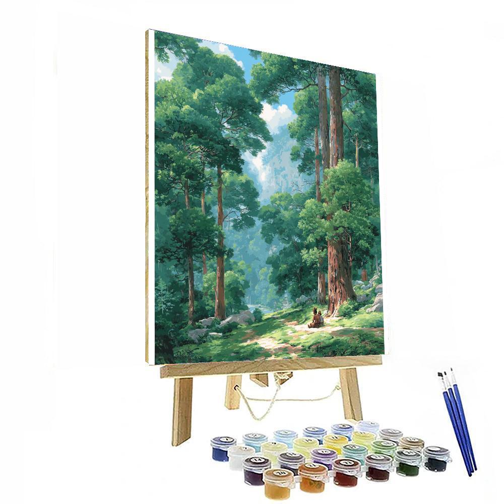 Forest Whispers Of A Mother's Heart Paint By Number