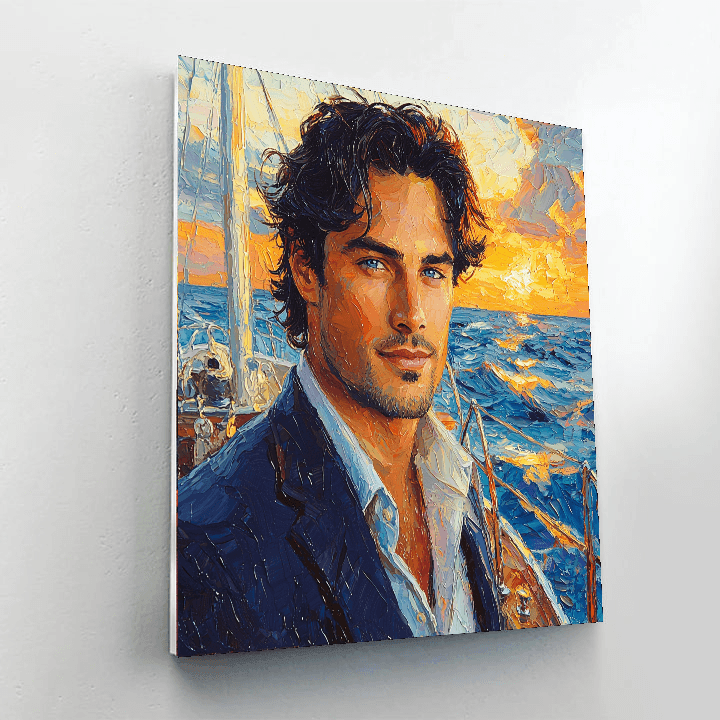 Leonardo Dicaprio: Sailing Beyond Titanic Dreams Paint By Number