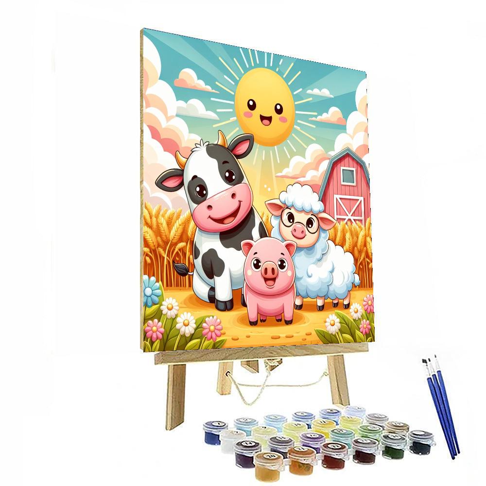 Fun Farm Adventures Paint By Number
