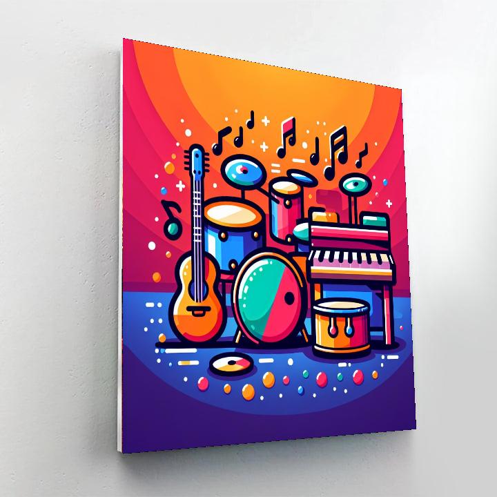 Musical Marvels Painting Number Kit