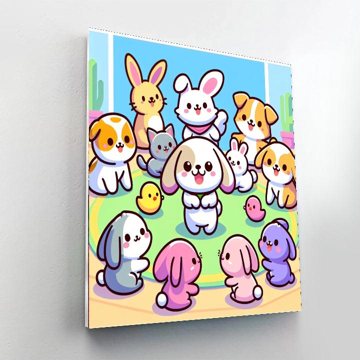 Charming Creature Collection Numbered Painting Kits