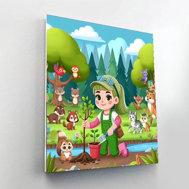 Eco Adventure Ranger DIY Paint By Numbers