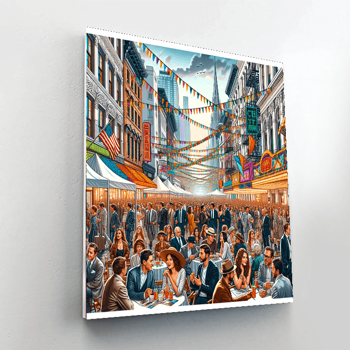 Vancouver International Film Festival - Vancouver, Canada Painting By Numbers Kit