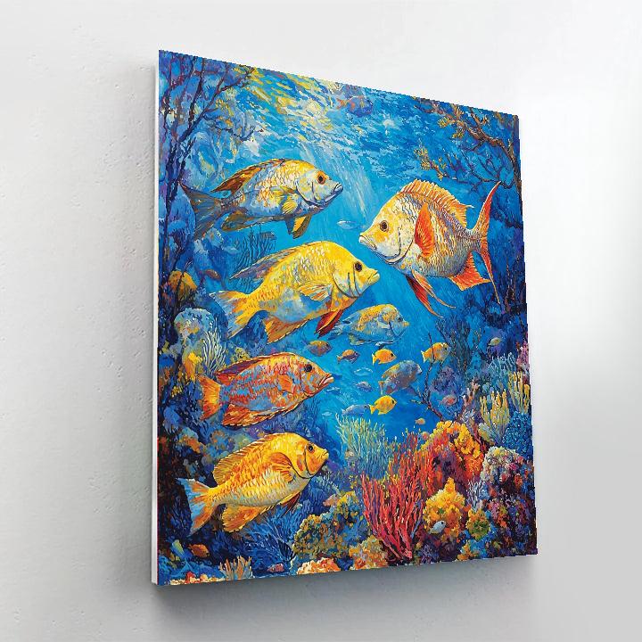 Winslow Homer Inspired Under The Waves  Paint By Numbers Kits
