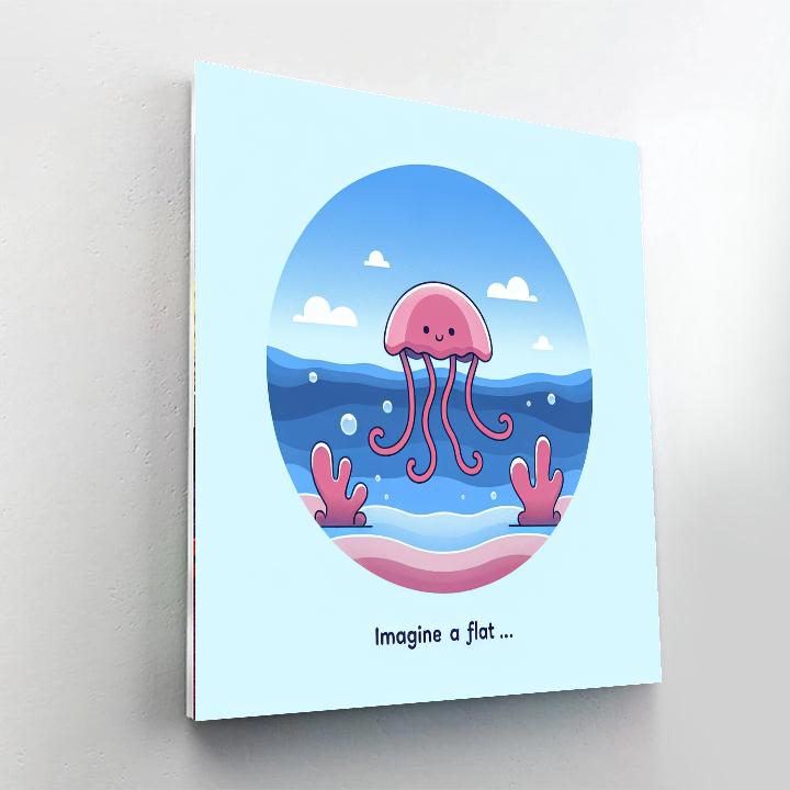 Jazzy Jellyfish Paint By Number