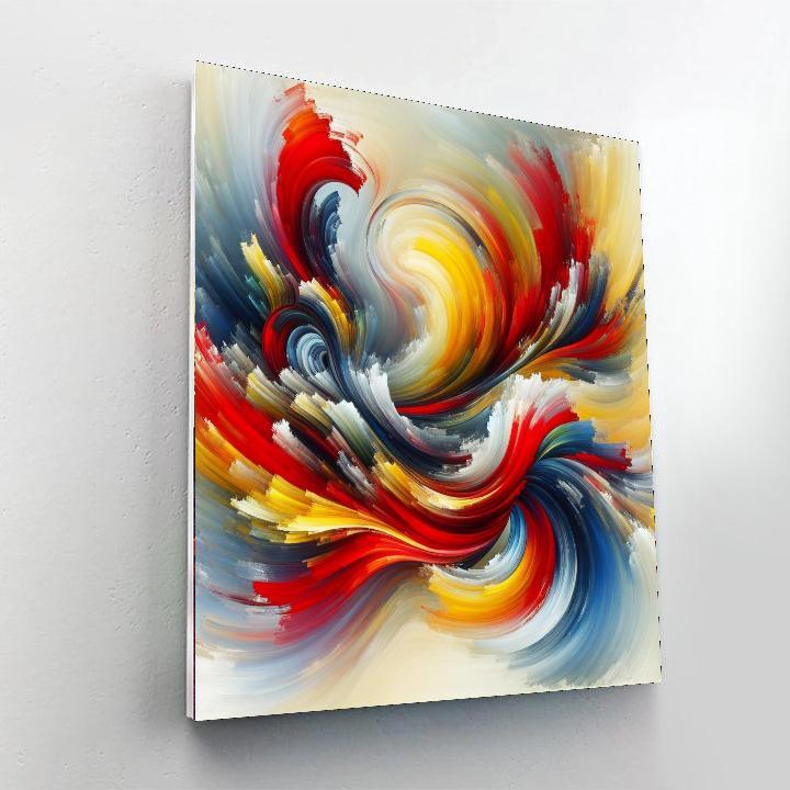 Dancing Colors Of Joy Numbered Painting Kits