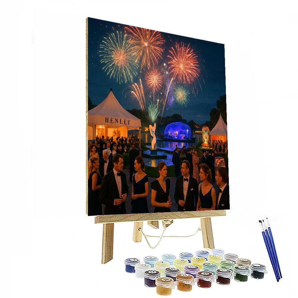 Henley Festival - Henley-on-thames, England Painting Number Kit