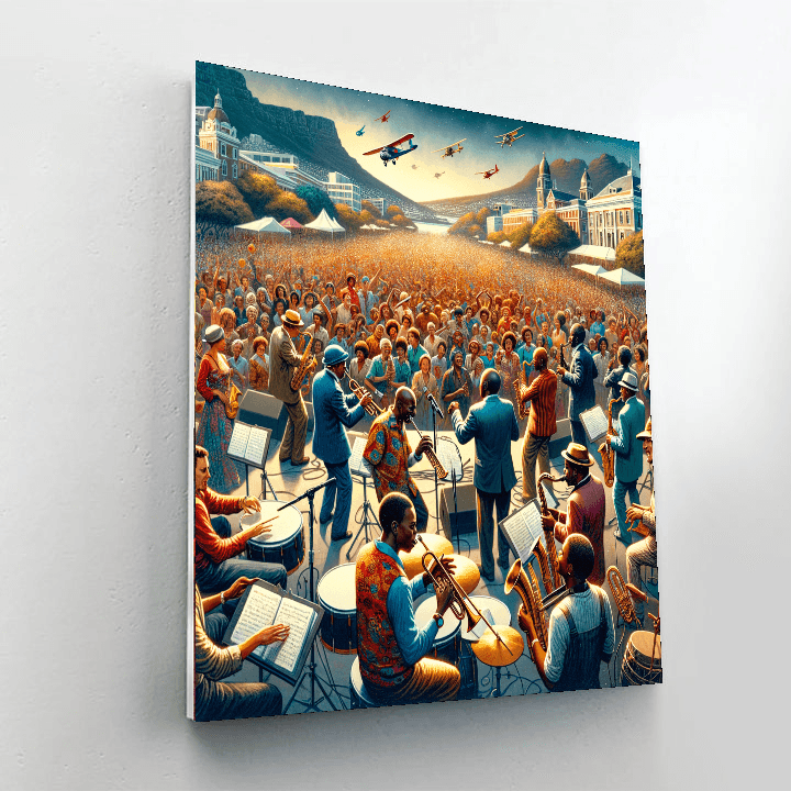 International Jazz Festival - South Africa Paint By Color