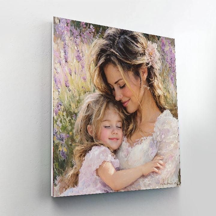 Tender Embrace Numbered Painting Kits