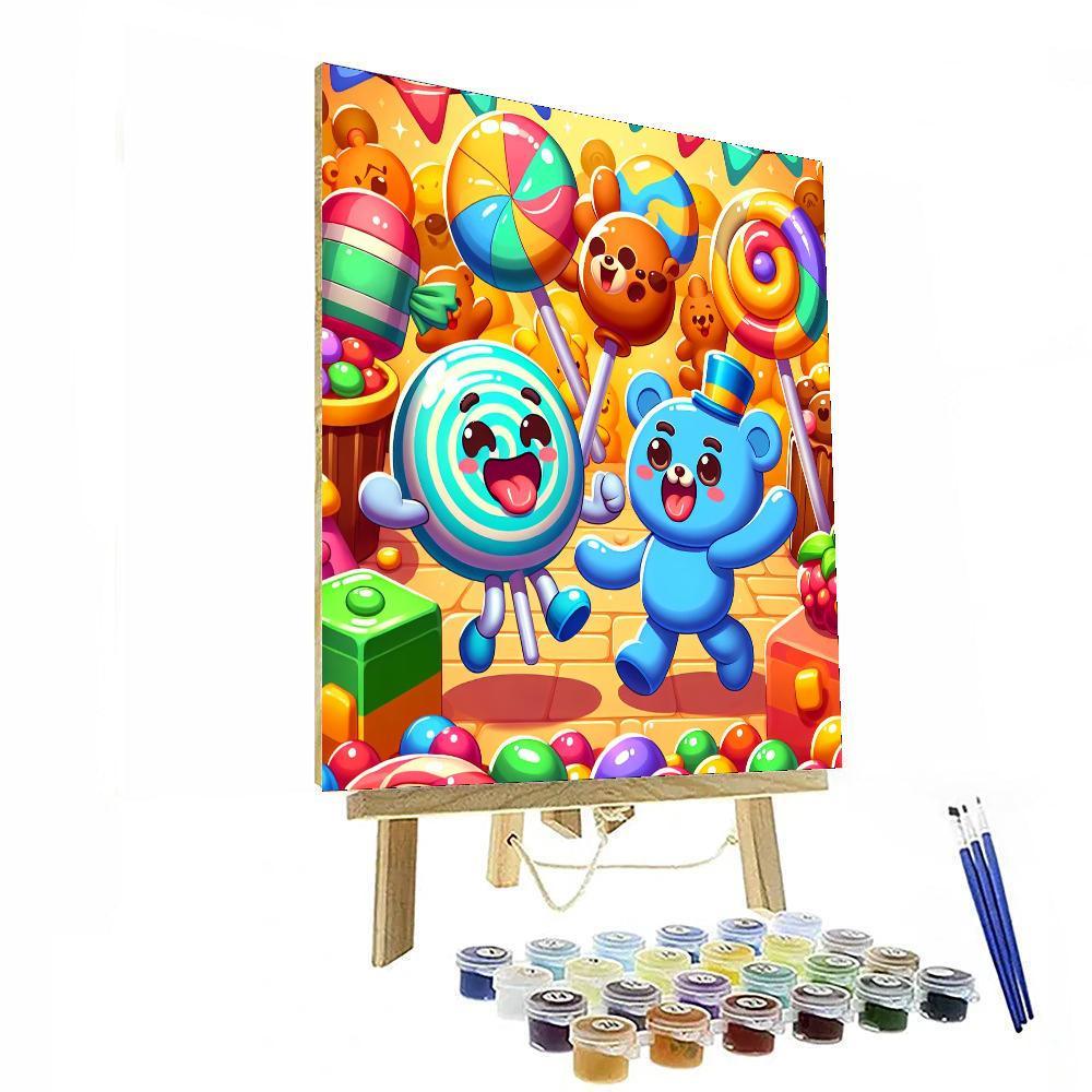 Adventures In Candy Kingdom Numbered Painting Kits
