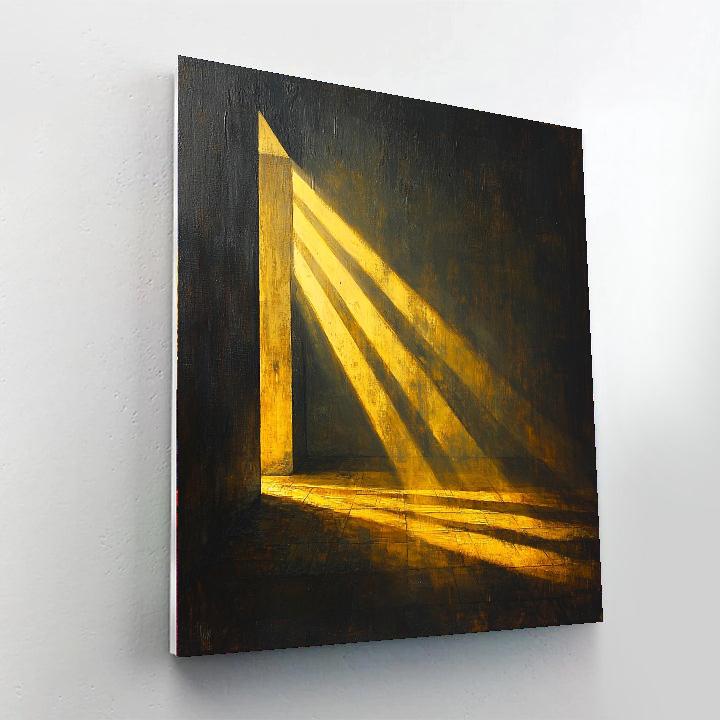 Caravaggio Inspired Rays Of Reflection  Paint By Color