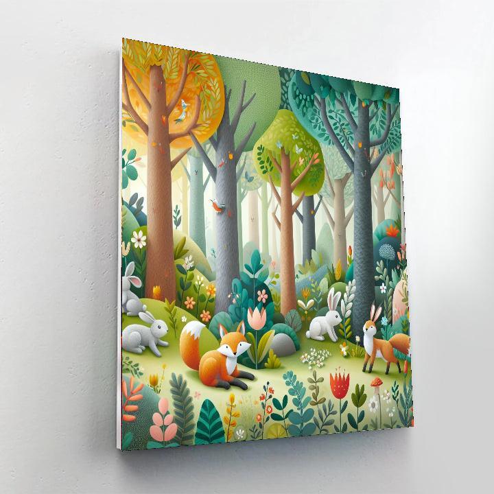 Fairy Tale Woodland Numbered Painting Kits