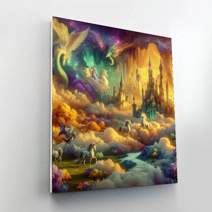 Fantasy Realm Wonders Paint By Numbers Kits