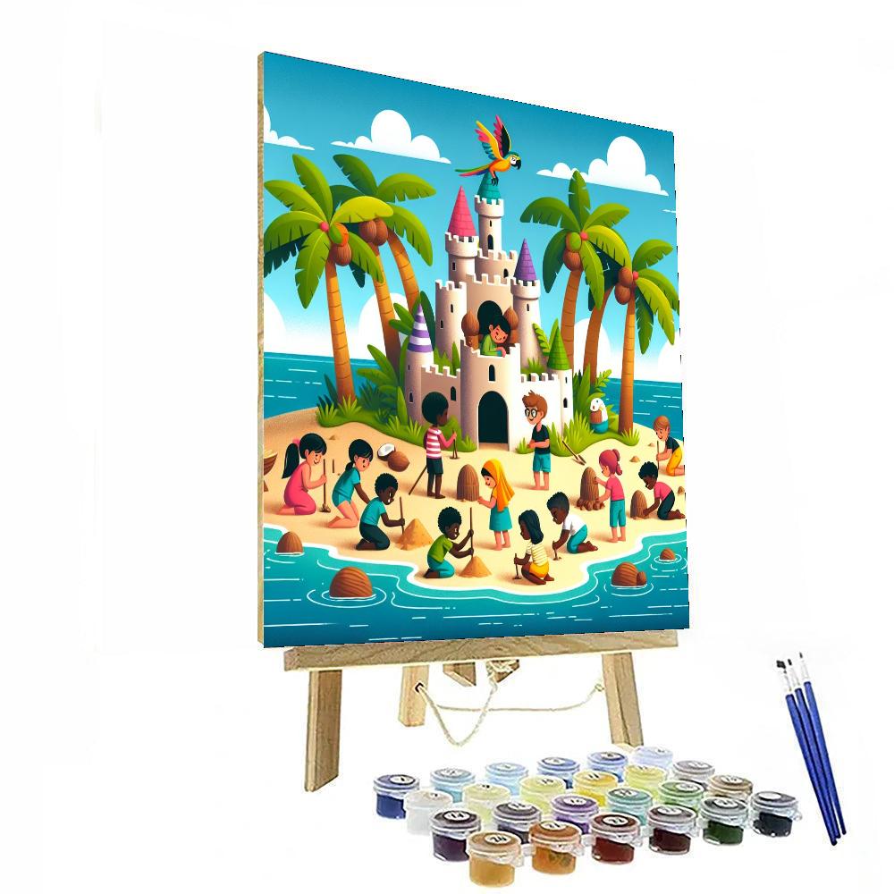 Island Castaways Paint By Numbers Art