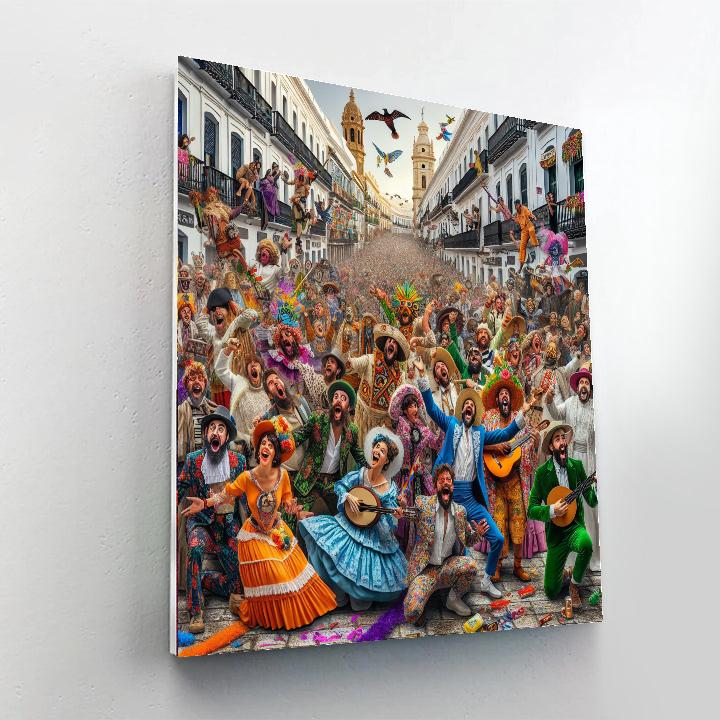 Carnaval De Cádiz - Cádiz Paint By Numbers Kits