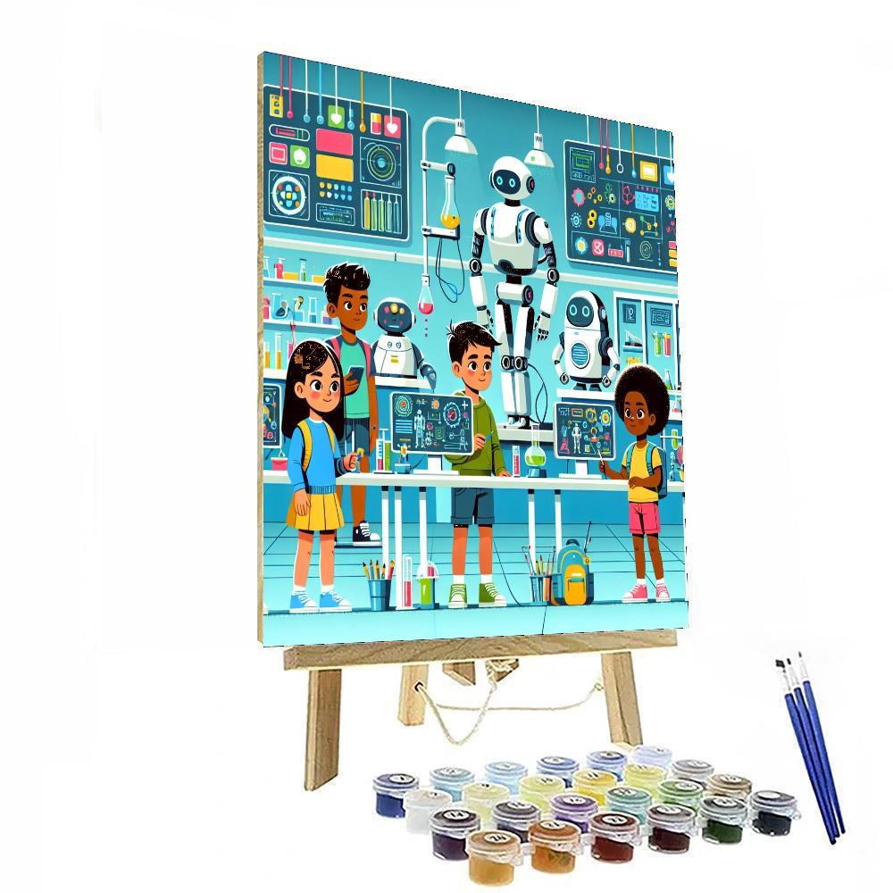 Robot Laboratory Challenge Painting Number Kit
