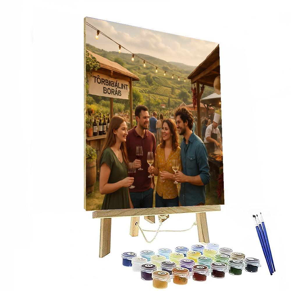 Törökbálint Wine Festival - Hungary Paint By Numbers Kits