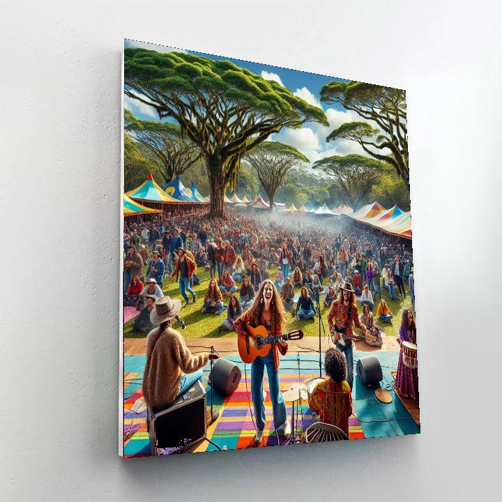 Folk Fest - Usa Paint By Numbers