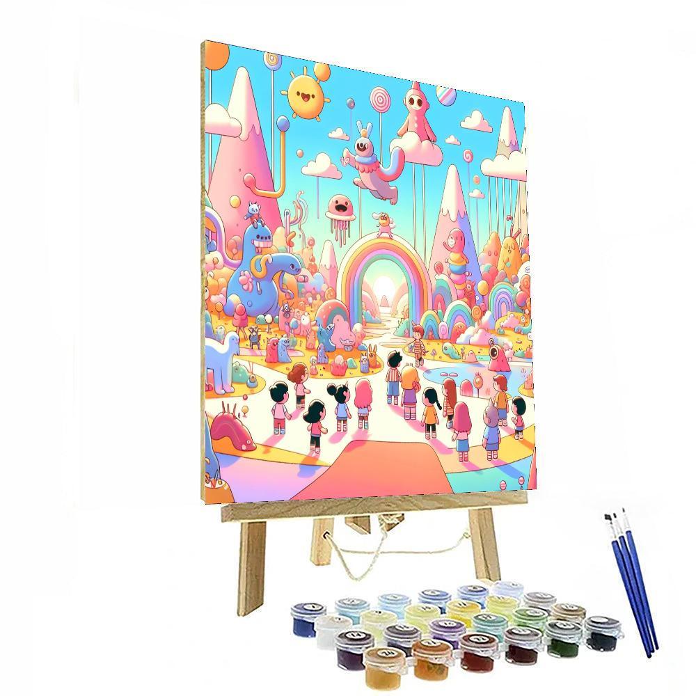 Dreamland Adventures Painting By Numbers Kit