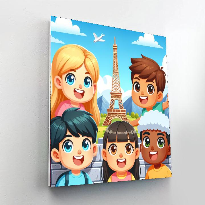 Exciting Explorations Numbered Painting Kits