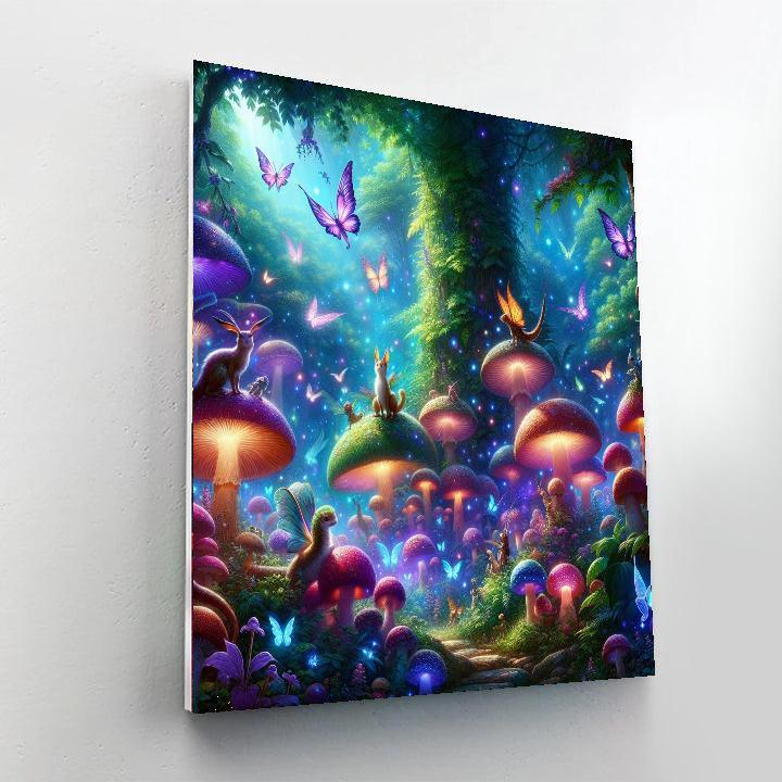 Mysterious Fairyland Escape Numbered Painting Kits