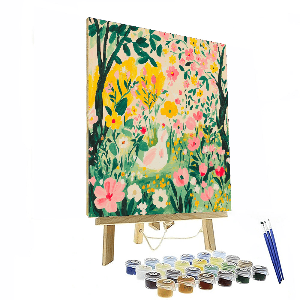 Matisse Inspired Celestial Garden Of Friends  Painting By Numbers Kit