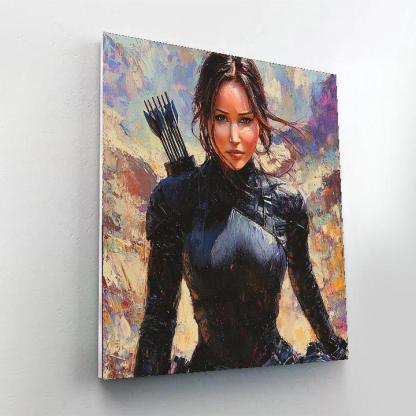 Jennifer Lawrence: From Hunger To Stardom Paint By Color