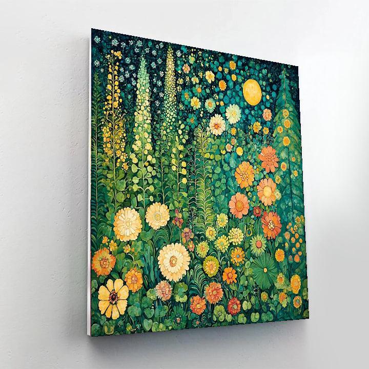 Gustav Klimt Inspired Dreamweaver's Garden  Paint By Numbers Art
