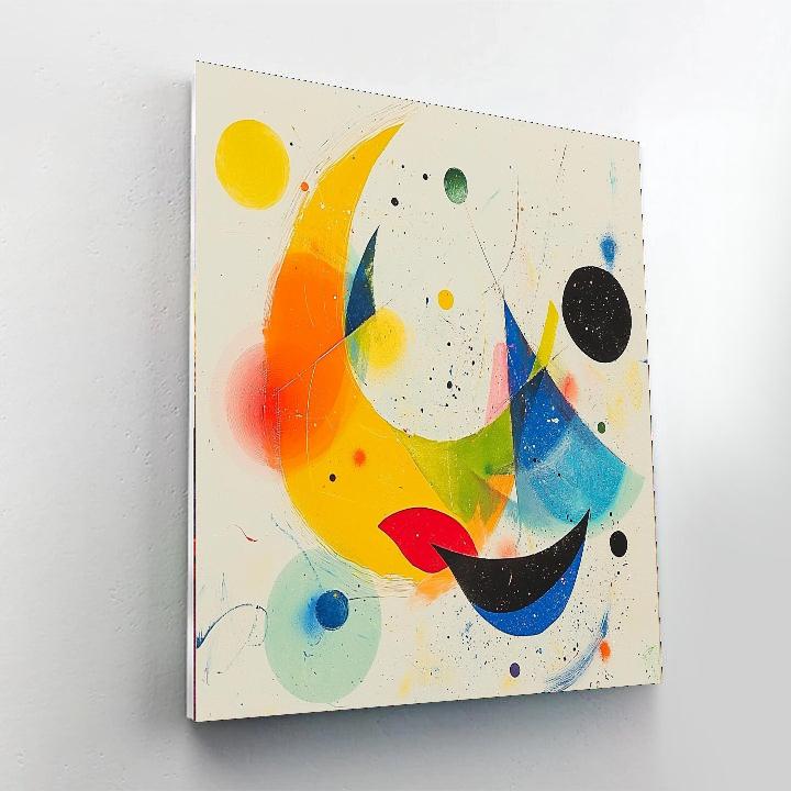 Joan Miró Inspired Enchanting Visions  Paint By Color