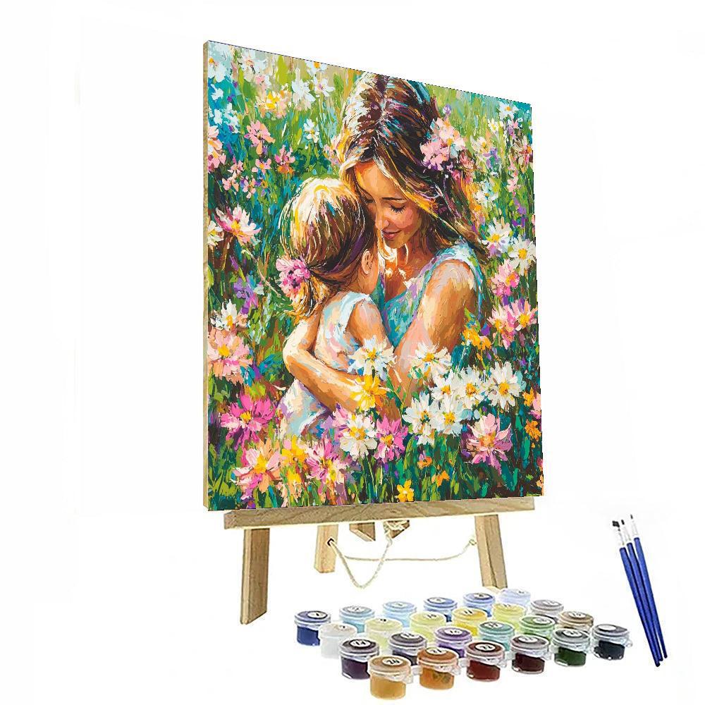 Spring’s Gentle Hug Paint By Numbers