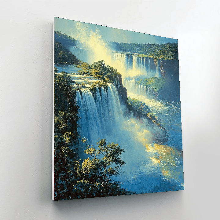 Iguazu Falls - Argentina/brazil Painting By Numbers Kit