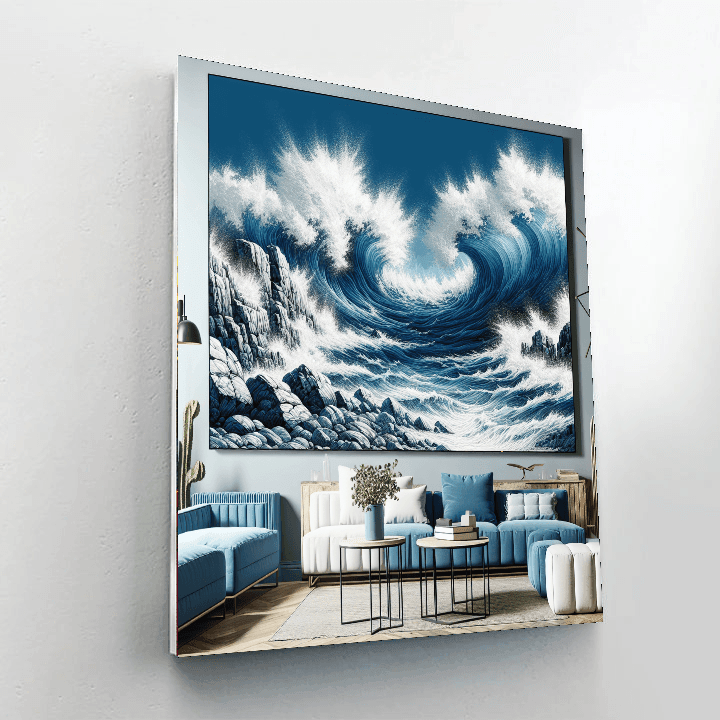 Tidal Wave Dance Paint By Numbers
