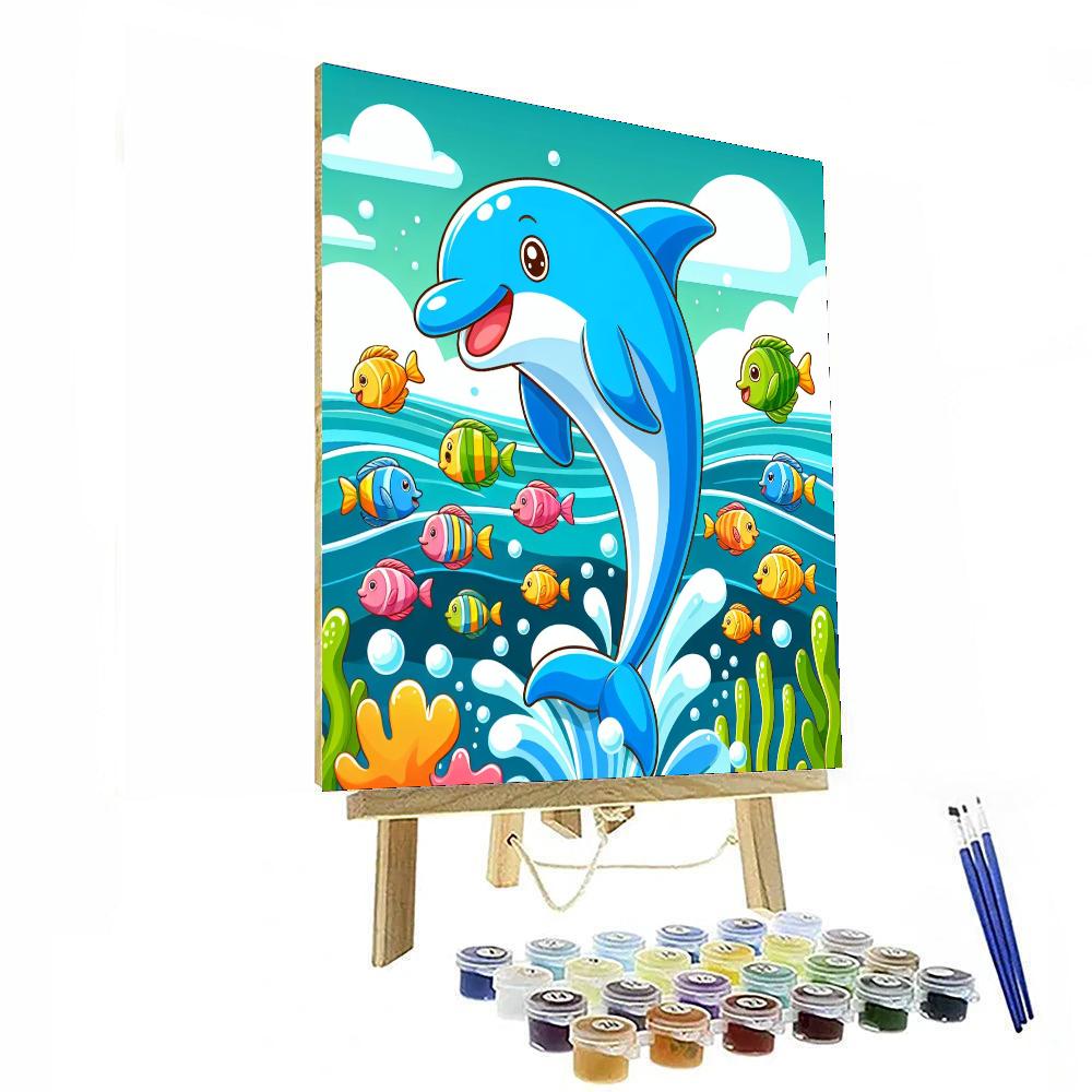 Cute Underwater World Paint By Numbers
