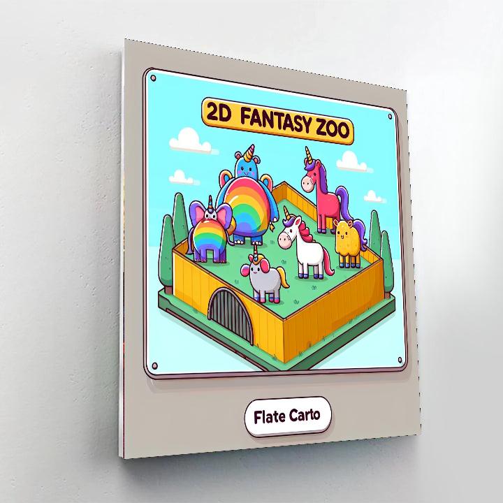 Fantasy Zoo Fun Paint By Numbers Art