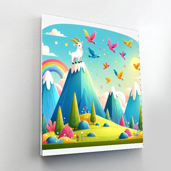 Exploring Magical Mountains Numbered Painting Kits