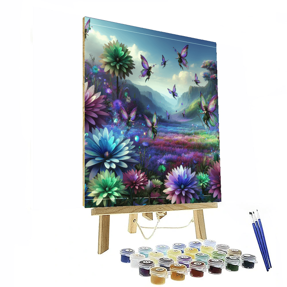 Enchanting Fairy Glen Paint By Numbers
