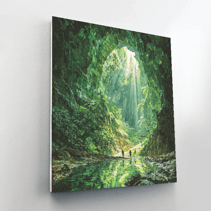 Son Doong Cave - Quang Binh, Vietnam Numbered Painting Kits