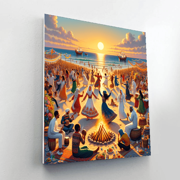 Día De San Juan Paint By Numbers Kits