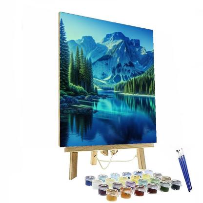 Sapphire Lake Serenity Numbered Painting Kits