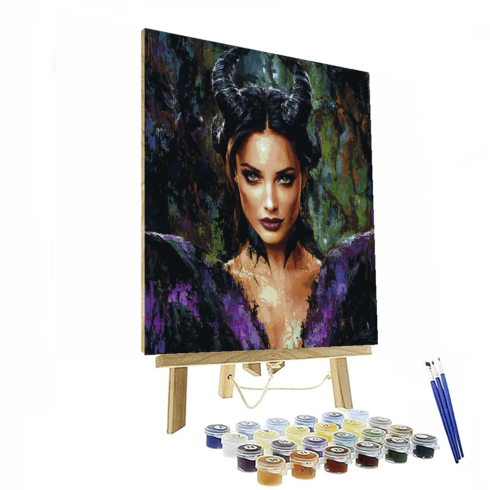 Angelina Jolie: Capturing The Heroic Spirit Of A Legend Paint By Numbers