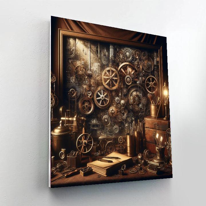 Victorian Steam Punk Fantasy Paint By Number