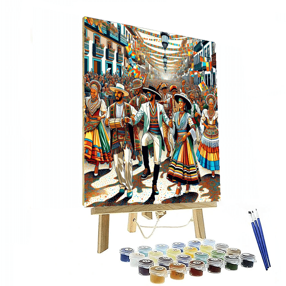 Day Of The Canary Islands - Spain Paint By Numbers Kits
