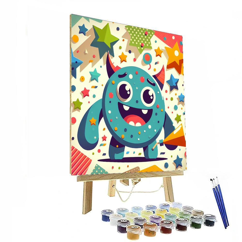 Fun-loving Monster Numbered Painting Kits